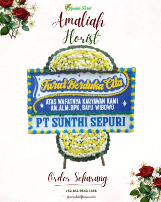 Papan Bunga Duka di Dumai Kota