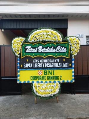 Papan Bunga Duka di Dumai Kota