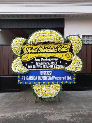 Papan Bunga Duka di Dumai Kota