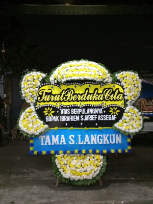 Papan Bunga Duka di Dumai Kota