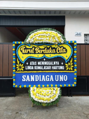 Papan Bunga Duka di Dumai Kota